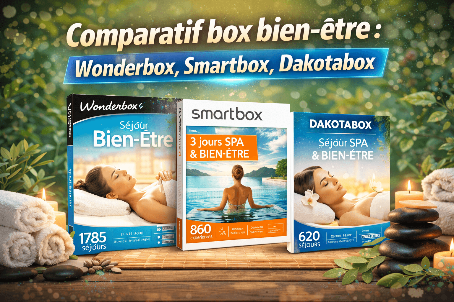 Comparatif des box bien-être