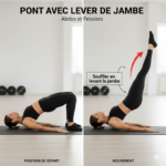 pont avec lever de jambe