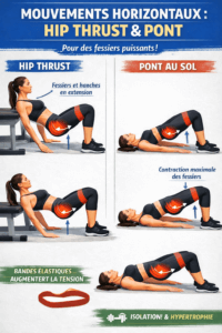 hip thrust et pont