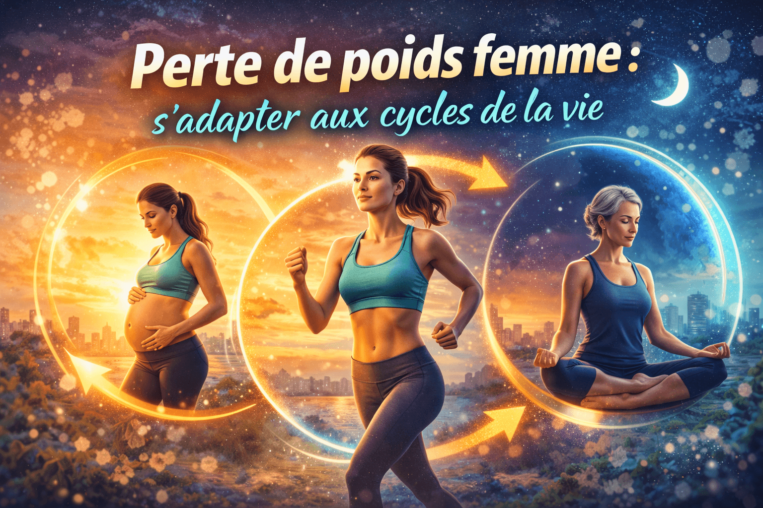 Perte de poids femme : s'adapter aux cycles de la vie